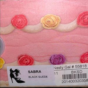 Jeffrey Campbell Sabra lace up heels